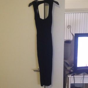 Express black sweater dress